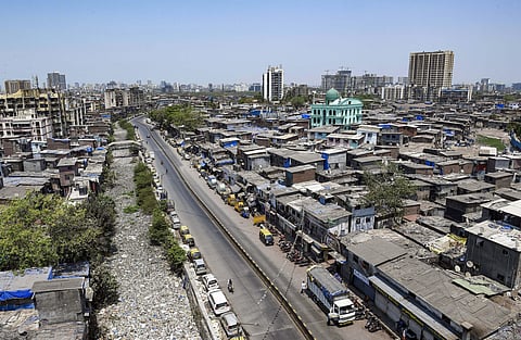 Representative image of Dharavi.