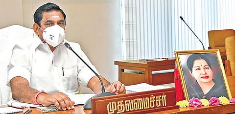 Tamil Nadi CM Edappadi K Palaniswami