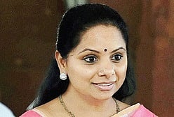 TRS leader and Nizamabad MP K Kavitha. | (File | EPS)