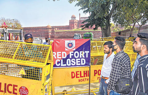 According to the officials, drone photography of heritage structures and monuments is prohibited especially the Red Fort. (File Photo)