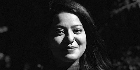 Jamia student Safoora Zargar who is jailed in Tihar. (Photo| Twitter)