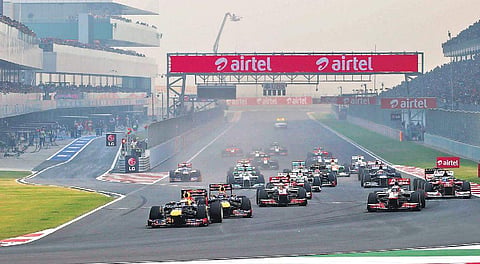 The Buddh International Circuit during its halcyon days. (File Photo | Express)