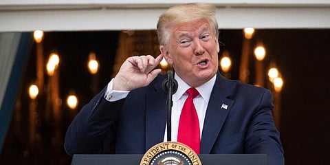US President Donald Trump. (File Photo| AP)