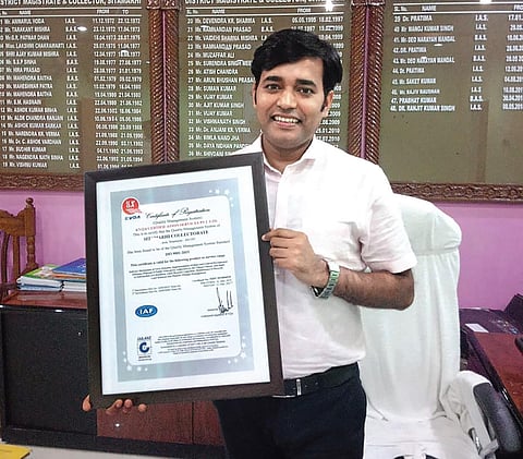 Ranjit Kumar Singh, director of the Primary Education Department in Patna.
