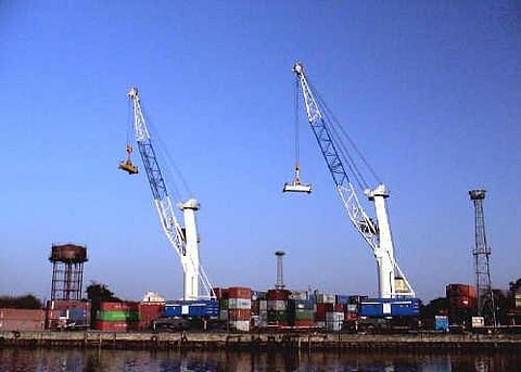 File photo of Kolkata port (kolkataporttrust.gov.in)