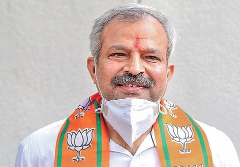 Newly appointed BJP Delhi chief Adesh Kumar Gupta (Photo | Shekhar Kumar Yadav, EPS)