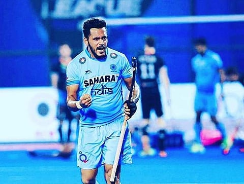 Indian hockey player Harmanpreet Singh (Photo| Instagram)