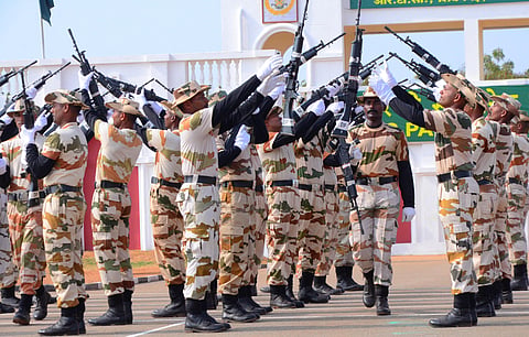 ITBP is majorly responsible for guarding over 3,400 km-long Line of Actual Control with China. (File photo | EPS)