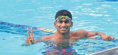 Indian swimmer Sajan Prakash