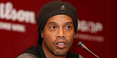 Barcelona legend Ronaldinho (Photo | AP)