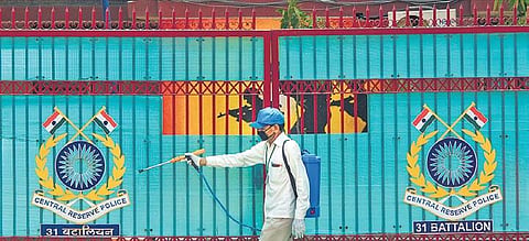 The maximum cases at 2,229 has been recorded in the CRPF. (File Photo)