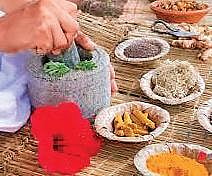 Ayurveda postulates that man is a microcosm of the macrocosm and made of the same mahapanchabhutas as our environment, namely akasha, vayu, aap, agni and prithvi that is ether, air, water, fire and earth.