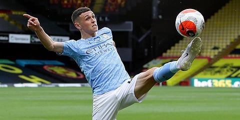 Manchester City midfielder Phil Foden (Photo | AP)