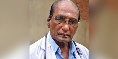 Dr C Mohan Reddy (84) charged only Rs 10 for consultation from poor patients, and even treated many outpatients in his mid-tier hospital during the lockdown. (Photo | Express)