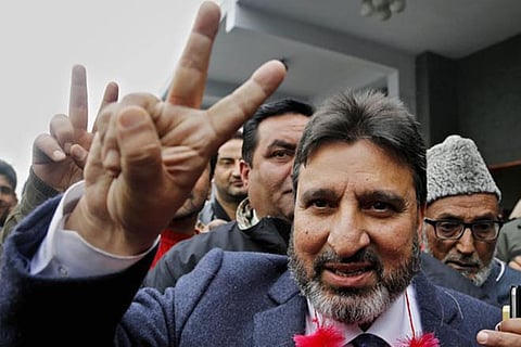 Jammu and Kashmir Apni Party chief Syed Altaf Bukhari (File Photo | PTI)