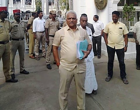 Puducherry health minister Malladi Krishna Rao (File photo | EPS)