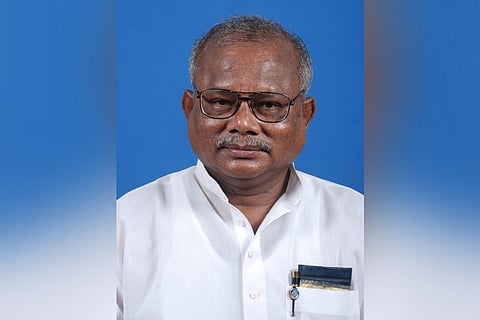 BJD Tirtol MLA Bishnu Charan Das (Photo | Express)