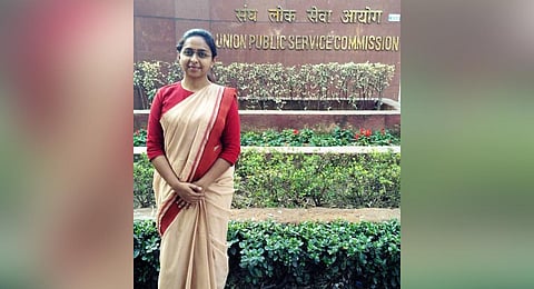 26-year-old S Malliga, daughter of K Sundaran, tea small grower, and R Chithradevi. (Photo | Express)