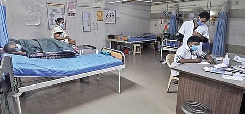 Image of an emergency ward at a private hospital used for representational purpose only. (Photo | EPS)