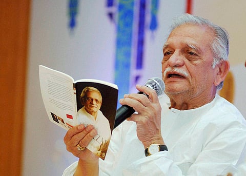 Veteran poet and film lyricist Gulzar | PTI photo