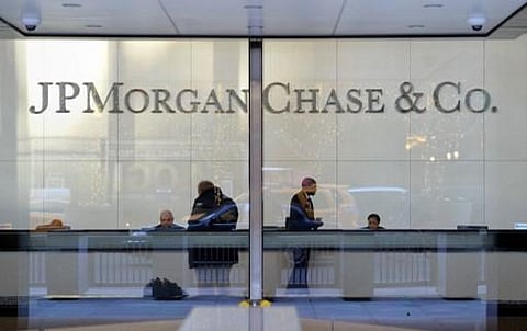 The headquarters of JP Morgan Chase.