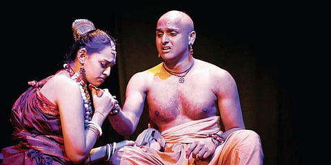 It’s the 25th year celebration for his theatre group and all plans to celebrate had to be put on hold.