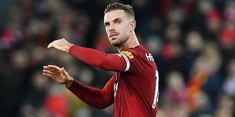 Liverpool captain Jordan Henderson (Photo | AP)