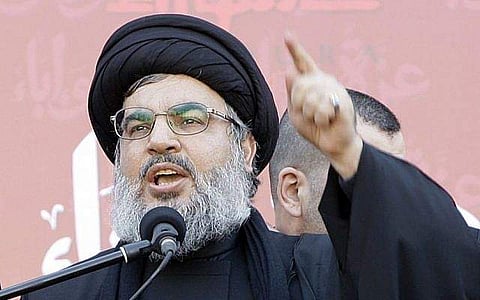 Head of Hezbollah, Hassan Nasrallah. (File Photo | AP)