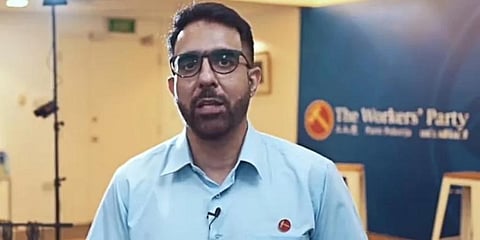 Pritam Singh has been re-elected as secretary-general of the Workers' Party