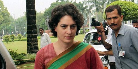 Congress general secretary Priyanka Gandhi Vadra (Photo | PTI)