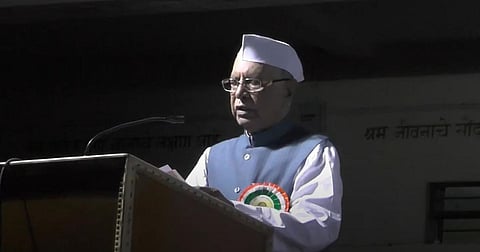Former Maharashtra Chief Minister Shivajirao Patil Nilangekar (Photo | YouTube Screengrab)