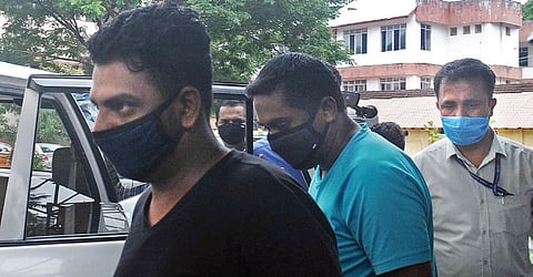 Mohammad Shafeeq and Sharafudheen K T being brought to the NIA Court in Kochi on Tuesday | A Sanesh