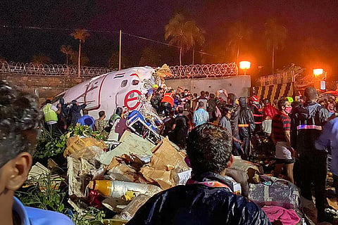 On the day rains ravaged many parts of Kerala, another tragedy happened when the Air India Express flight skidded off the runway while landing in bad weather at Kozhikode International Airport. At le