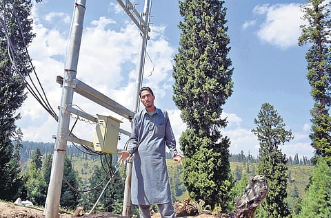 Dunnadi Asthan in south Kashmir's Shopian was electrified recently after a 63 KVA transformer was installed in the village.