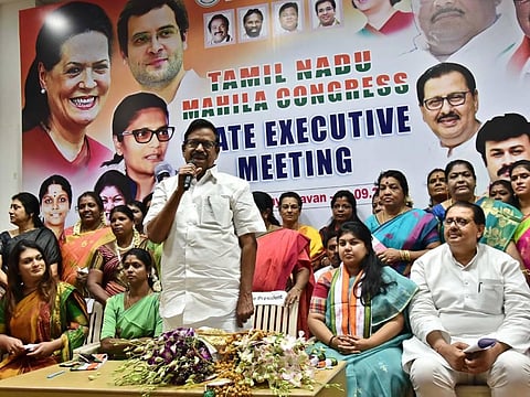 TNCC president K S Alagiri (File photo | EPS)
