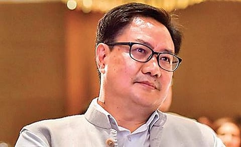 Sports Minister Kiren Rijiju
