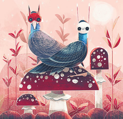 Artworks by Kristina Kister, Shikha Nambiar
