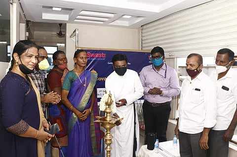 According to 50-year-old Lakshmi, a 20-day training programme, offered for free by a city college earlier this year, helped them tackle new recipes. (Photo | Express)