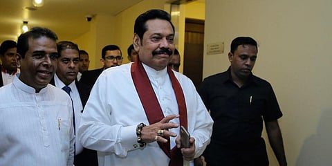 Sri Lankan PM Mahinda Rajapaksa (Photo | AP)