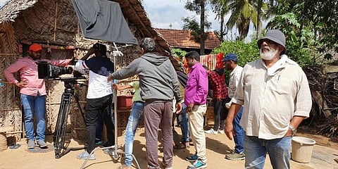 Feature film 'Taledanda' is directed by Mysuru-based Praveen Krupakar.
