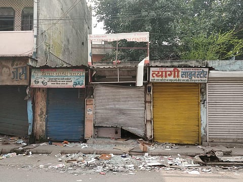Violent communal clashes were witnessed in Delhi in February 2020 in the backdrop of anti-CAA protests. (File |EPS)