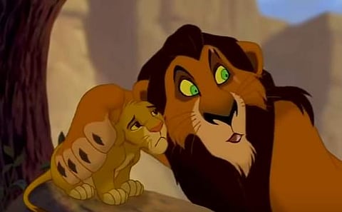 A scene from Lion King (Photo | YouTube screengrab)
