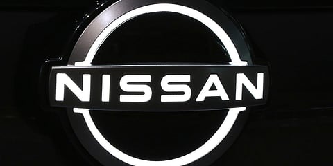 The Nissan logo is displayed at its global headquarters in Yokohama near Tokyo. (File photo| AP)