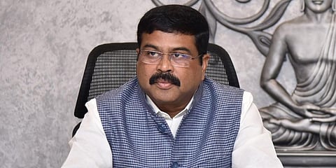 Union Minister for Petroleum and Natural Gas Dharmendra Pradhan (Photo | EPS)