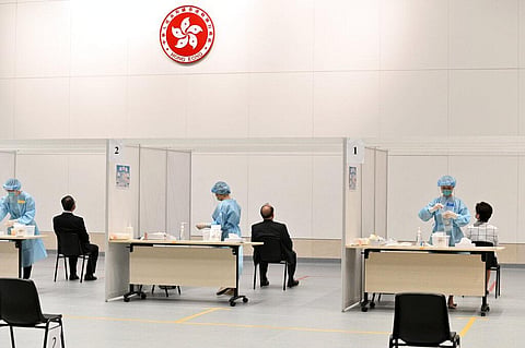Hong Kong began a voluntary mass-testing program for coronavirus Tuesday as part of a strategy to break the chain of transmission. (Photo | AP)