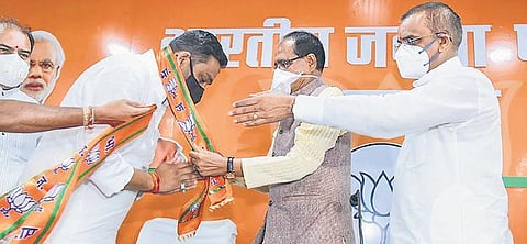 Former Congress MLA Rahul Singh Lodhi who joined BJP has got a key post in the Madhya Pradesh government. | PTI