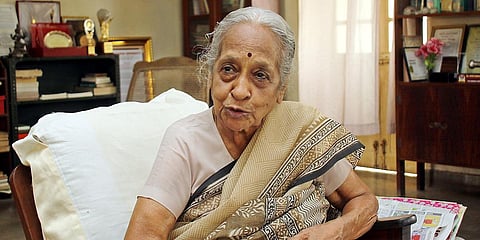 Doctor V Shanta, Chairperson, Adyar Cancer Institute. (Photo | EPS/Martin Louis)
