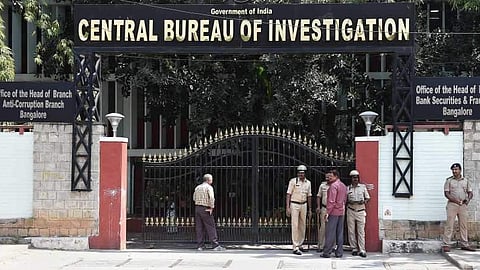 Central Bureau of Investigation (CBI) headquarters in New Delhi.