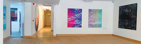 The Nature Morte gallery showcases experimental and conceptual works (Photos by Bhumika Popli)
