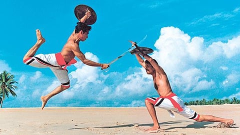 Learn Kalaripayattu to increase strength